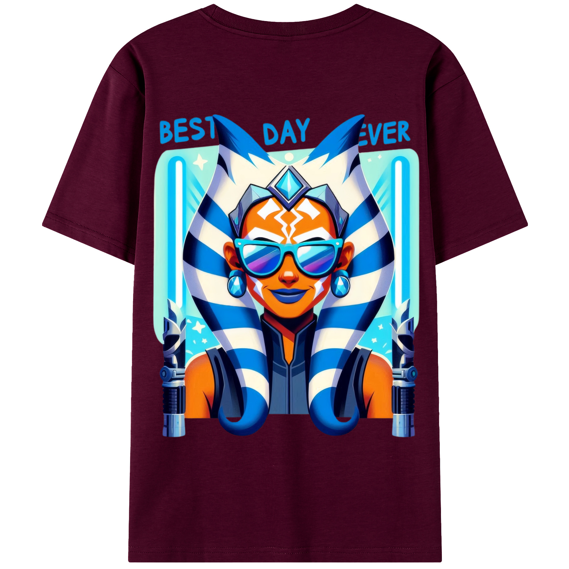 （画像用） スター・ウォーズ Star Wars レディース半袖Tシャツ(バックプリント)